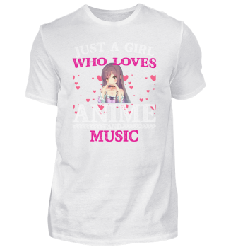 Pige der elsker anime og musik