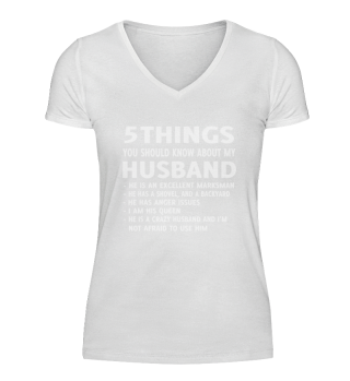 5 Things You should Know About My Husband