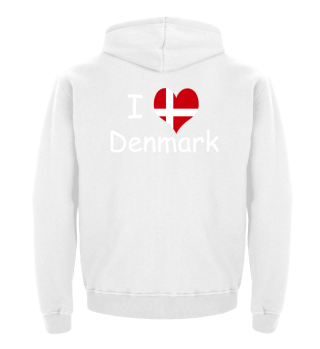 Dänemark ich liebe love Denmark