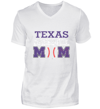 Texas Baseball Mom Shirt Mother's Day 