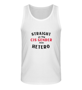 Gisgender Straight Hetero Pride He Him
