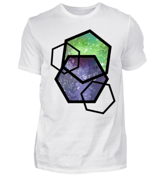 Galaxy Geometry-T-Shirt