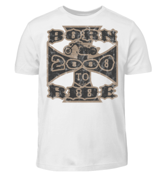 born to ride motorcycle biker 2000