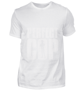 Perfektes Polizist-T-Shirt Polizei