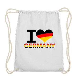Ich Liebe Deutschland Herz Flagge