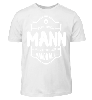 Handball Shirt-Ja ich bin