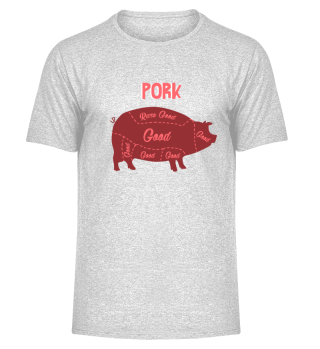 Pork - Hinterschinken Teile vom Schwein