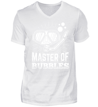 Diving Diver Shirt Master Of Bubbles
