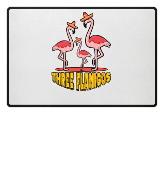 Three flamigos Flamingo Tier Tierfreund