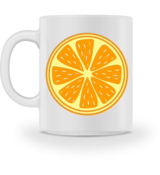 Orangen Tasse, Frucht, Früchte, Obst, vegan