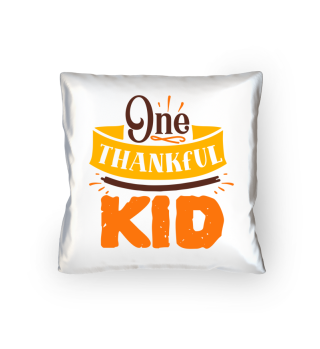One Thankful Kid Thanksgiving Cute