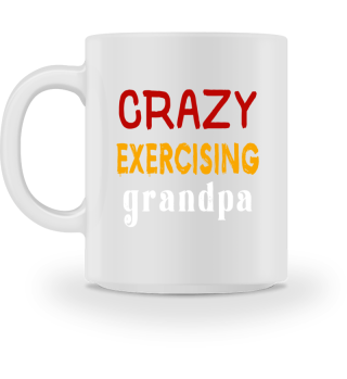 Crazy Exercising Grandpa