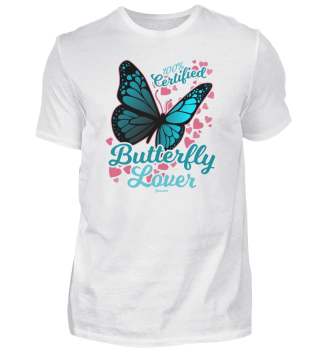 100% Certified Butterfly Lover