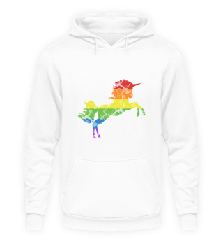 Rainbow Unicorn Proud Ally LGBT Gay