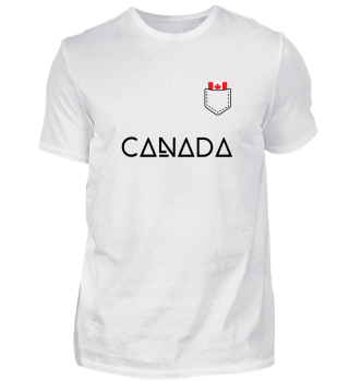 Canada Kanada Land Flagge Geschenk