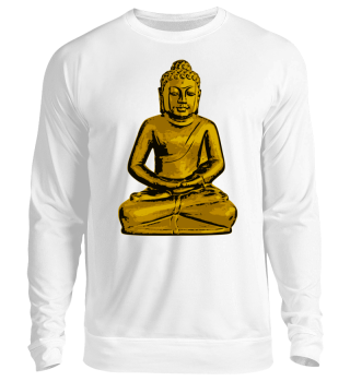 Buddha Meditation Gold Zen