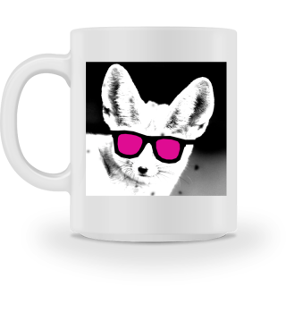 Fuchs mit Cooler Sonnenbrille