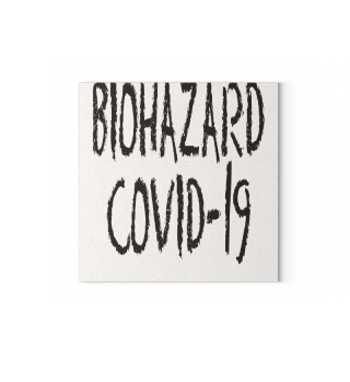 BIOHAZARD COVID-19 Corona Aufkleber
