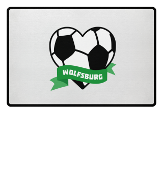  Fussball Herz Wolfsburg