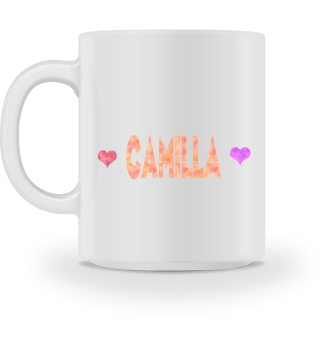Camilla Kaffeetasse mit Herzen