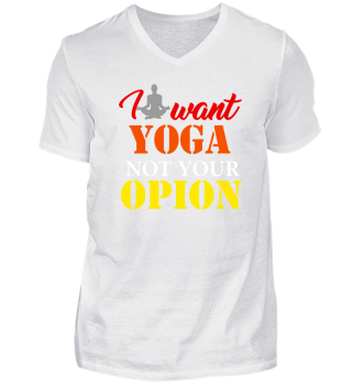 Ich will Yoga - nicht deine Meinung