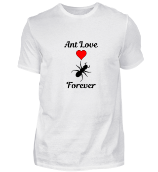 Ant Love Forever: Fanshirt schwarz