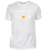 Titten Bier Fussball - Einfacher Mann