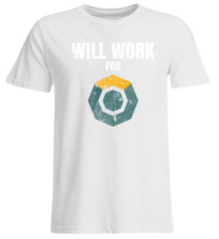 Will Work For Komodo KMD T-Shirt