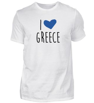 I Love Greece - Special Edition Blue