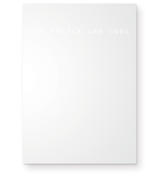 Cat persons are cool!
