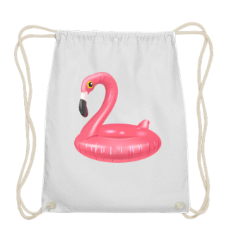 Flamingo T-Shirt, Flamigoschwimmring