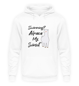 SWIMMING / HUMOR / SWIMMER : Alpaca my Swimsuit