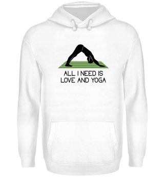 All i need is love and yoga.