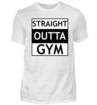 Straight Outta Gym Trend Geschenkidee