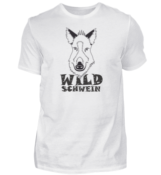 T-Shirt-Wilschwein
