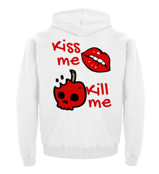 Coole Sprueche kiss me t-shirt design