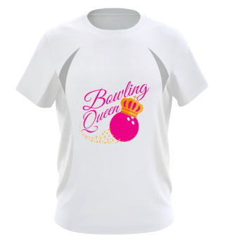 Bowling Queen design Funny Gift For Girls Bowlers
