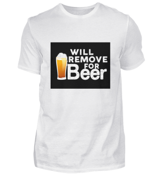 Für Bier entfernen