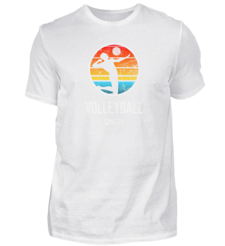 Vintage Volleyball Geschenk Volleyballer