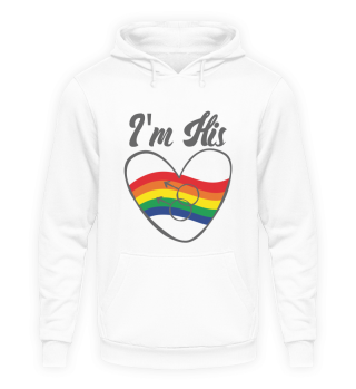 Gay Couple Gifts Matching LGBT I'm His Gay Pride Gift