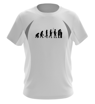 Evolution zum Wissenschaftler - T-Shirt