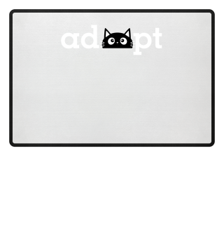 Keep Calm And Adapt Black Cat Gift