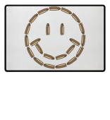 Bullet Smile Doormat