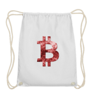 Bitcoin Zeichen Rot