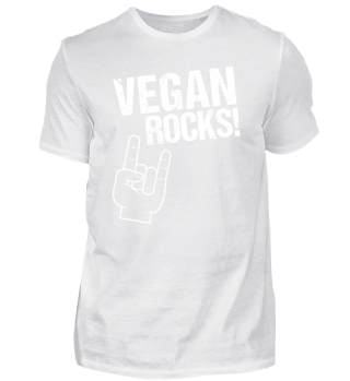 Vegan Rocks Veganer Vegetarier Shirt