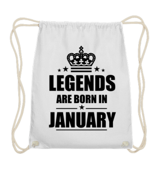 Legends are born in January