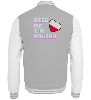 KISS ME I'M POLISH POLSKA T Shirt