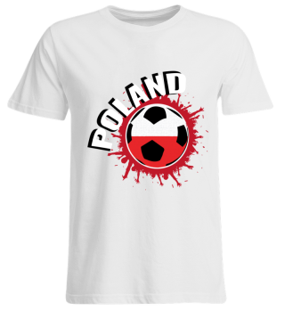 T-Shirt Fußball Polen
