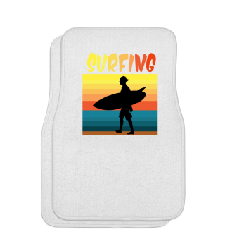 Surfing Silhouette