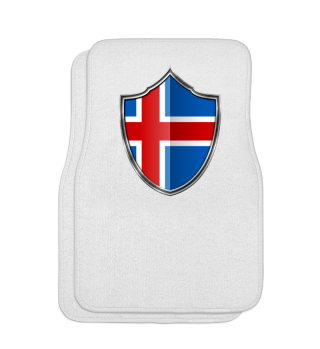 Island-Iceland Wappen Flagge 015